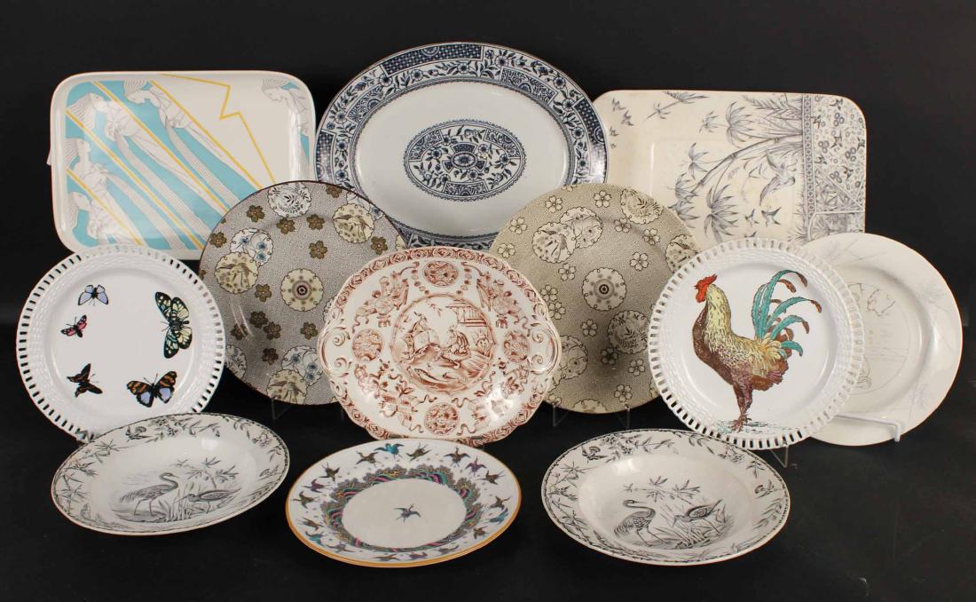 Five Minton Porcelain Plates (1 of 7)