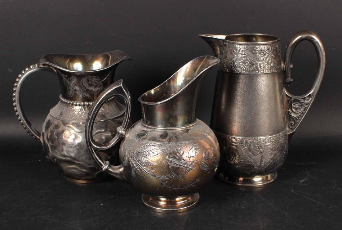 Three Aesthetic Movement Water Pitchers (1 of 5)