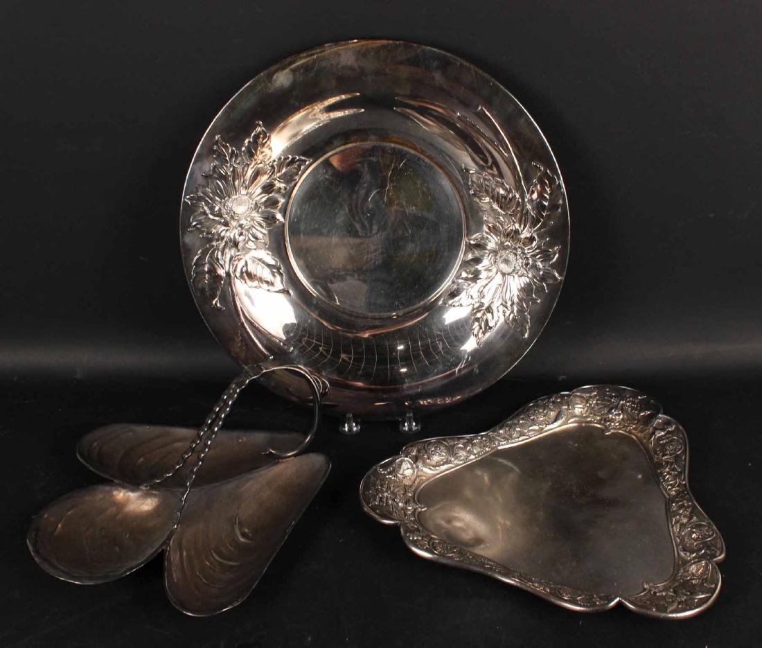 Three Silver Plated Trays (1 of 5)