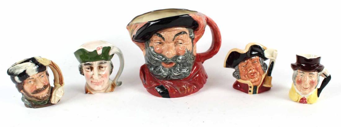Three Royal Doulton Toby Jugs (1 of 10)