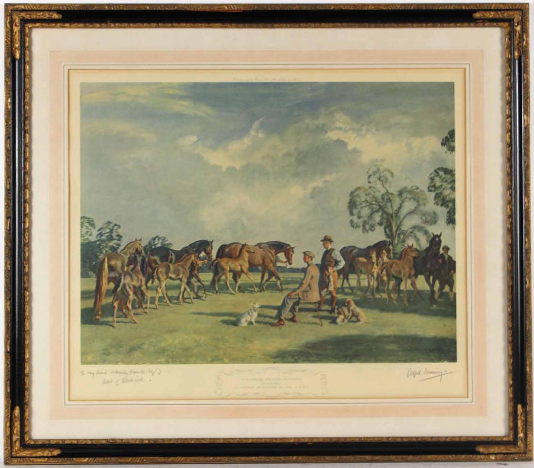 Lithograph, Sir Alfred James Munnings (1 of 9)