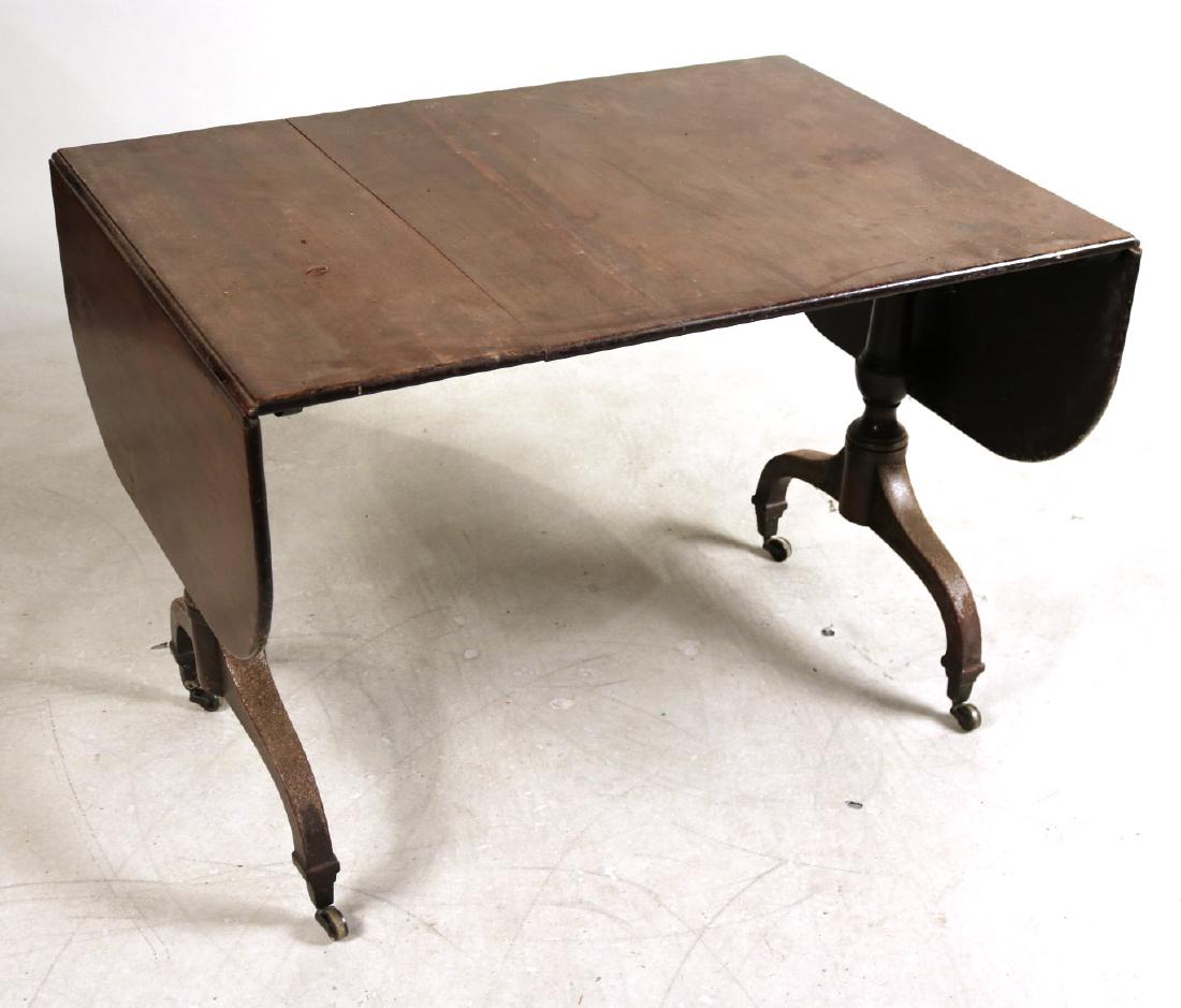 Federal Style Mahogany Sofa Table (1 of 8)