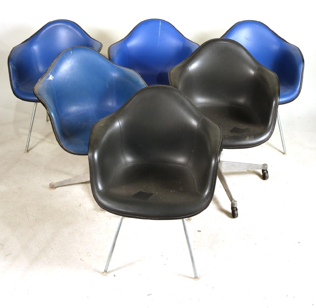 Six Herman Miller Shell Chairs (1 of 9)