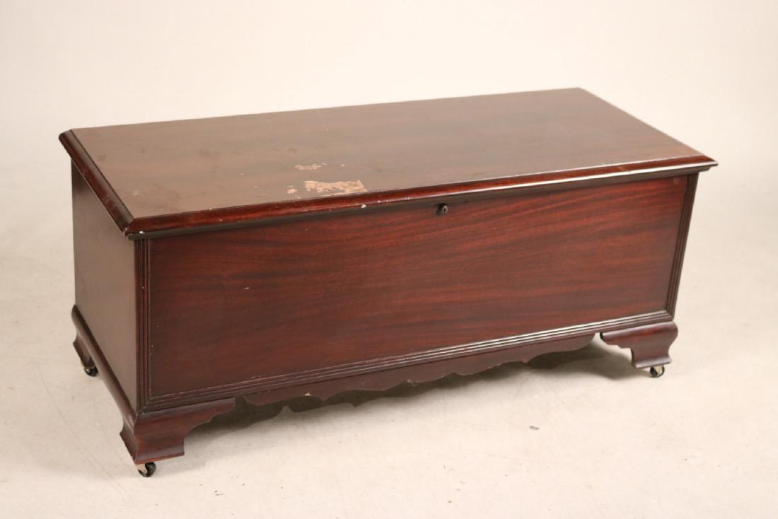 Mahogany and Cedar Blanket Chest (1 of 9)