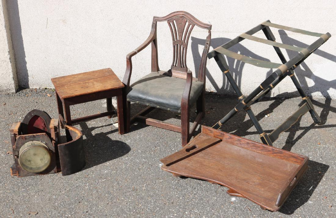 George III Style Mahogany Child's Armchair (1 of 8)