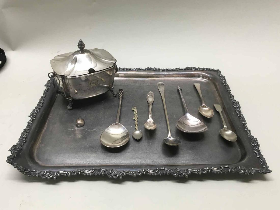 GROUP OF ASSORTED SILVERPLATED TABLE ARTICLES (1 of 2)