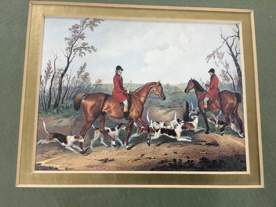 SET OF SIX FOX HUNTING PRINTS (1 of 3)