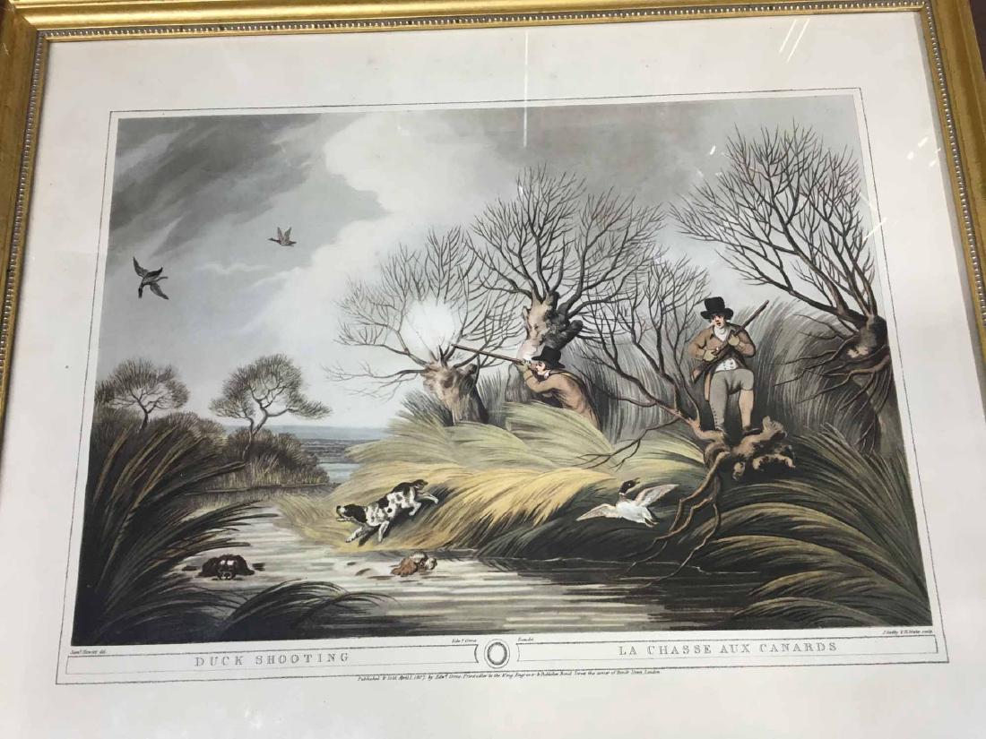 THREE HUNTING PRINTS (1 of 3)