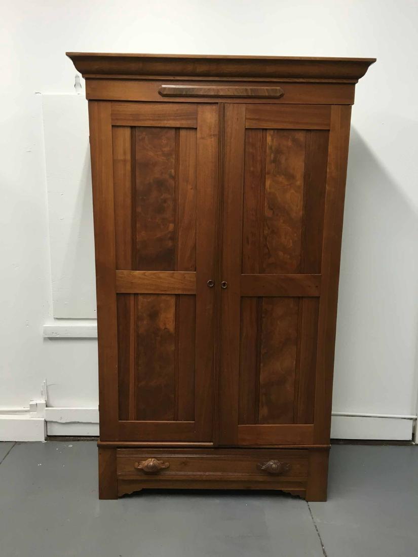 VICTORIAN WARDROBE CABINET (1 of 3)