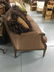 FRENCH COUNTRY BROWN UPHOLSTERED SOFA - 3