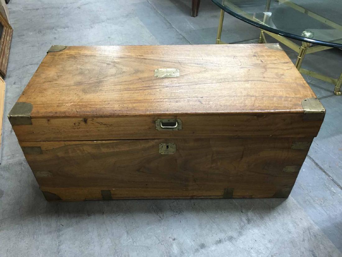 CAMPAIGN STYLE BLANKET CHEST (1 of 7)