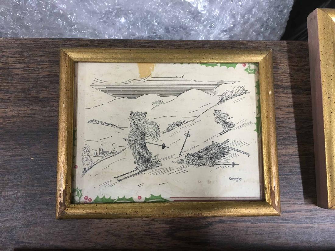 GROUP OF ASSORTED ANIMAL PRINTS AND DRAWINGS (1 of 8)