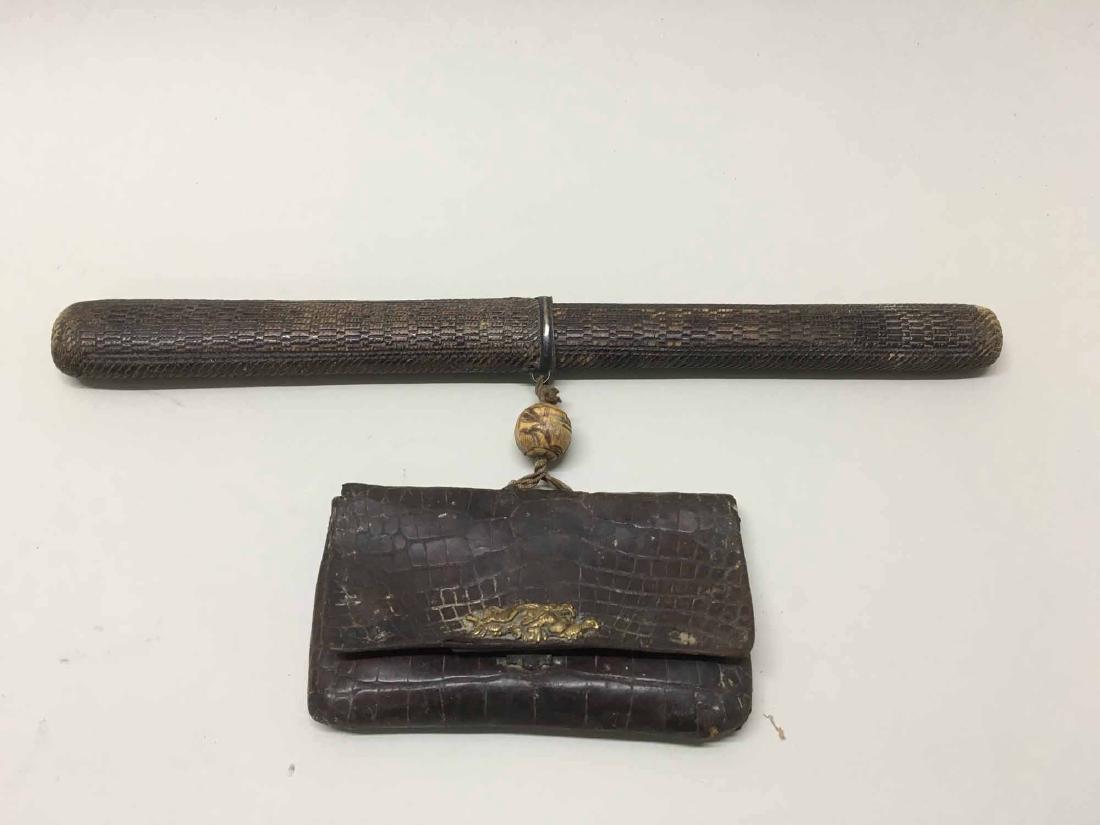 OPIUM PIPE IN ALLIGATOR CASE (1 of 7)