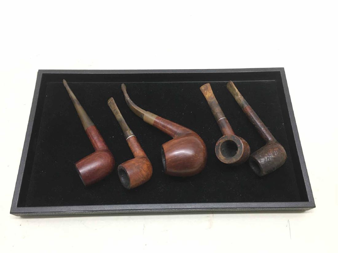 GROUP OF 5 ASSORTED SMOKING PIPES (1 of 5)