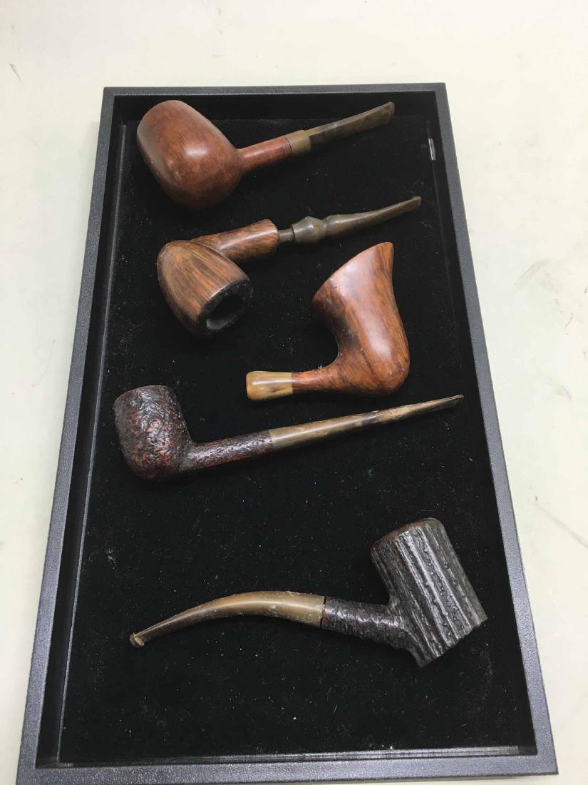 GROUP OF 5 ASSORTED SMOKING PIPES (1 of 6)