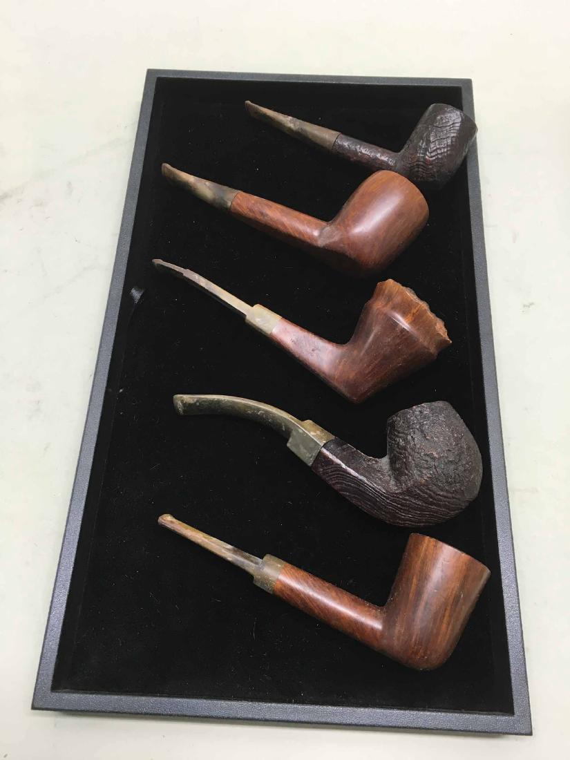 GROUP OF 5 ASSORTED SMOKING PIPES (1 of 7)