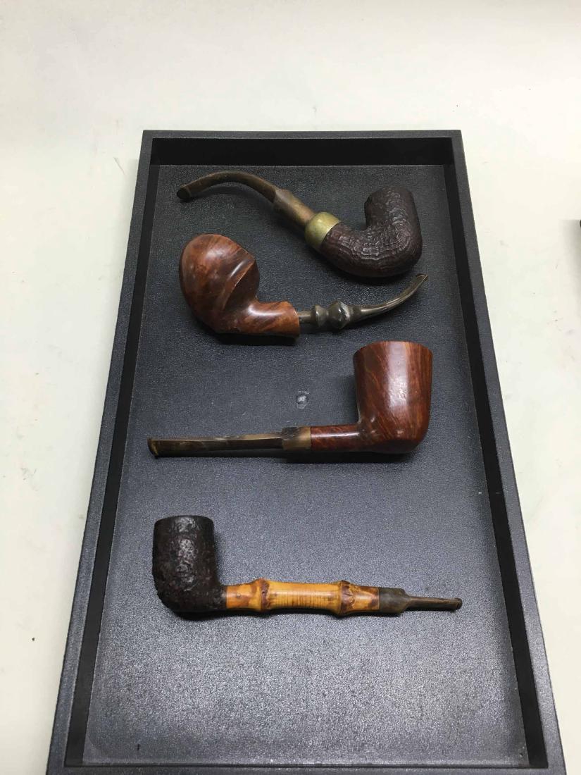 GROUP OF 4 ASSORTED SMOKING PIPES (1 of 5)