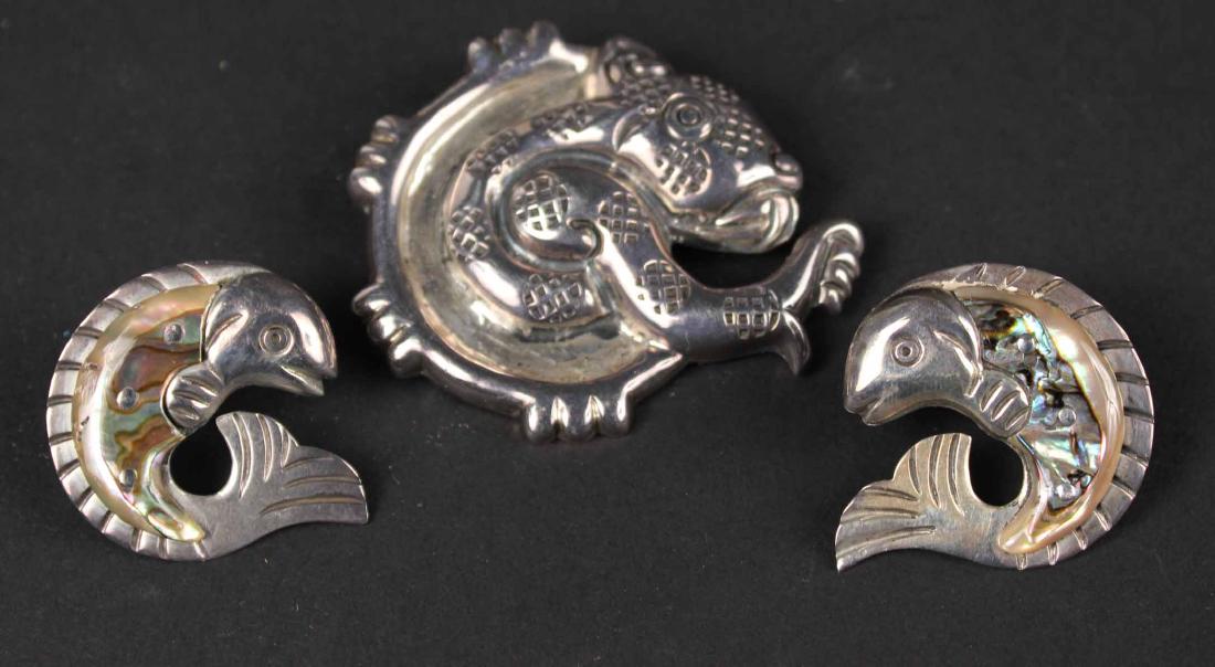 William Spratling Sterling Silver Animal Brooch (1 of 8)