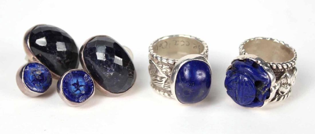 Pair of Rebecca Collins Sterling Ear Clips (1 of 10)