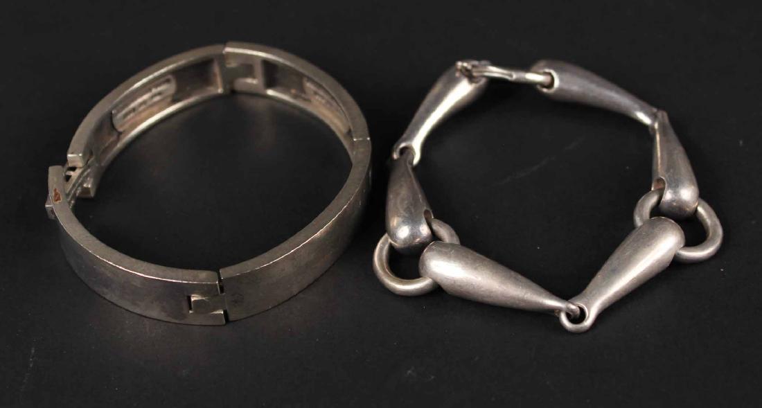 Kieslestein-Cord Sterling Silver Plaque Bracelet (1 of 7)