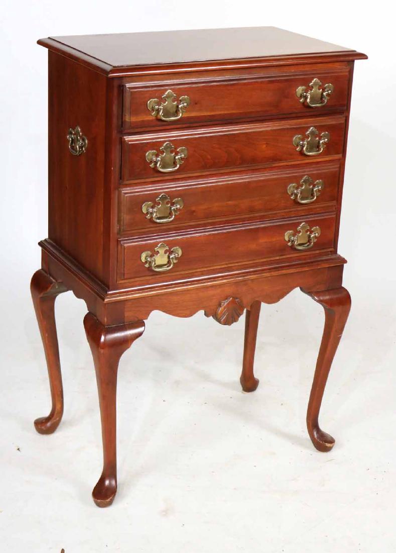 Queen Anne Style Silver Chest on Stand (1 of 5)