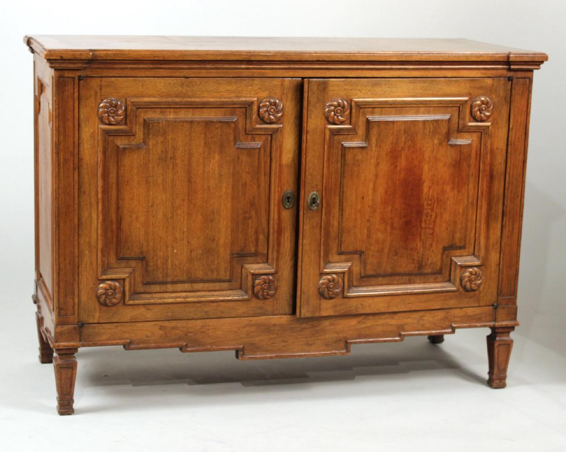 Neoclassical Style Walnut Commode (1 of 8)