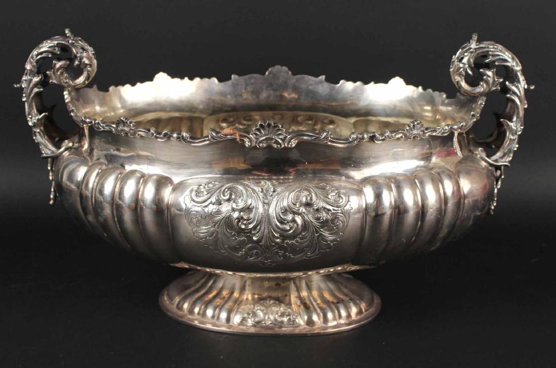 Sterling Silver Double-Handled Center Bowl (1 of 5)