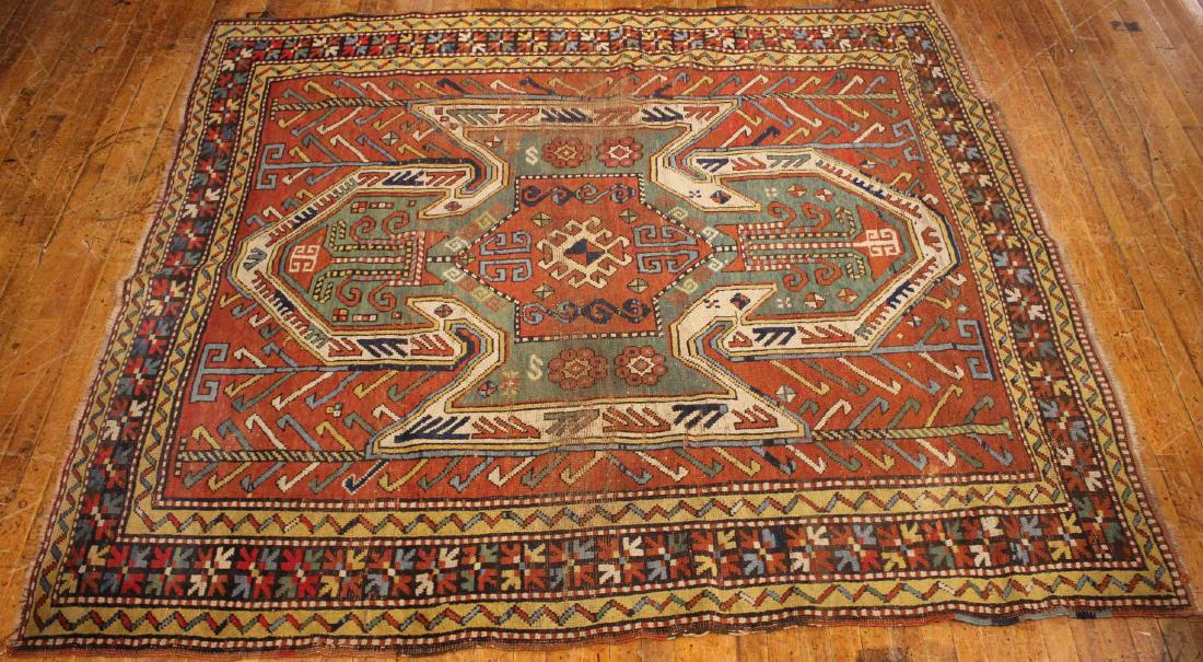 Caucasian Throw Rug (1 of 5)