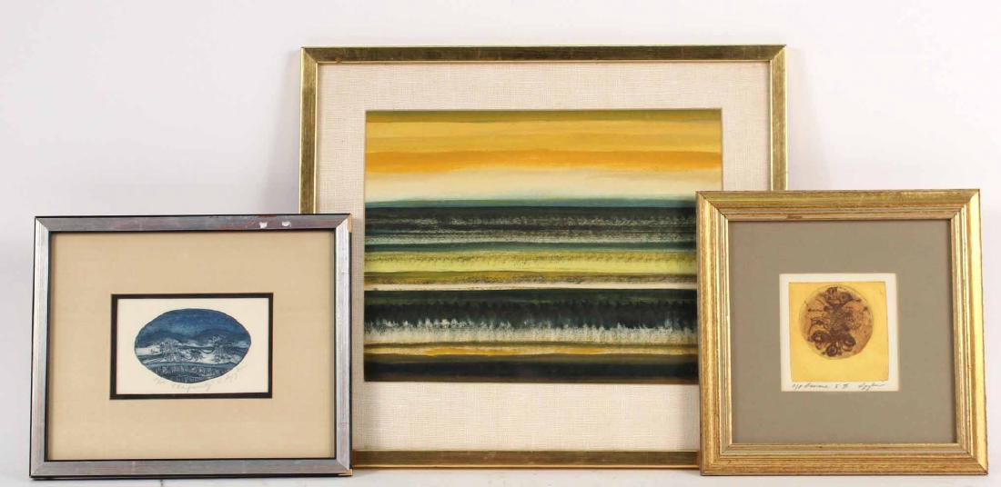 Two Abstract Artist Proofs (1 of 8)