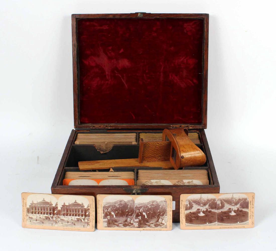 Keystone Stereoptic Viewer in Case With Cards (1 of 5)