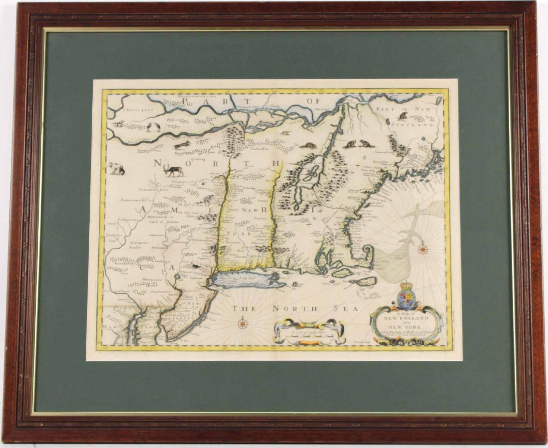 Map of New England and New York (1 of 8)