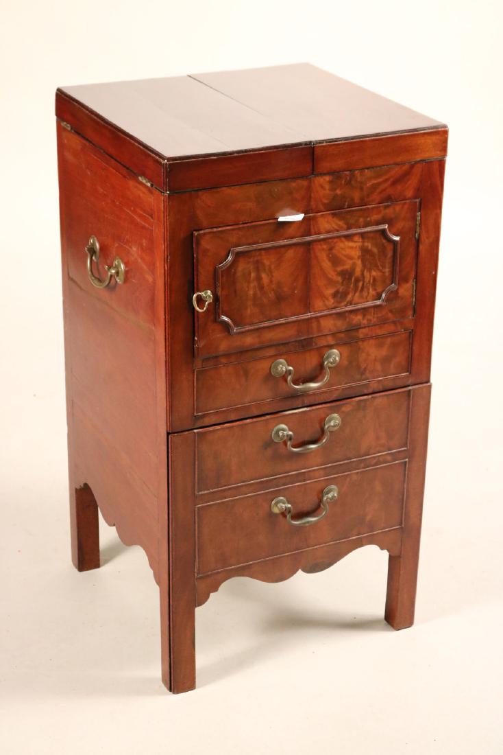George III Mahogany Pot Cupboard (1 of 9)