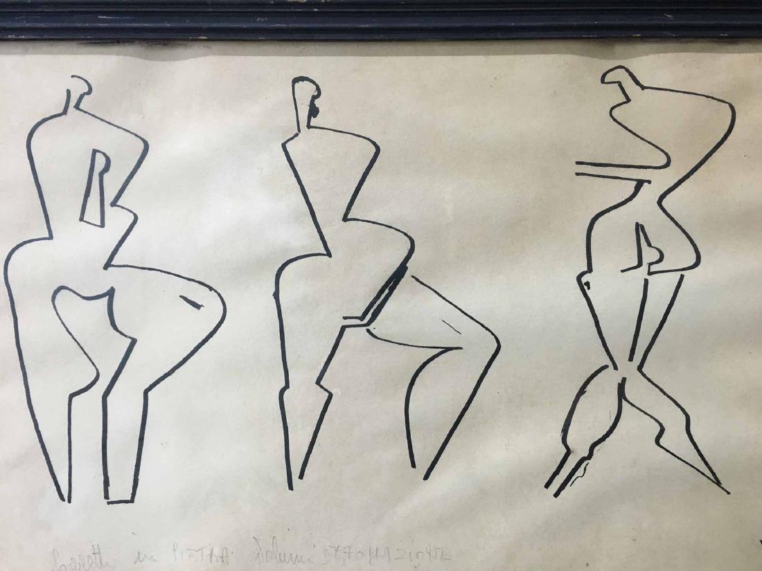 PRINT ON PAPER THREE FIGURES (1 of 3)