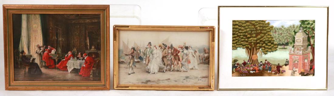 PRINT "CARDINALS AT PLAY" FRANK MOSS BENNETT (1 of 10)