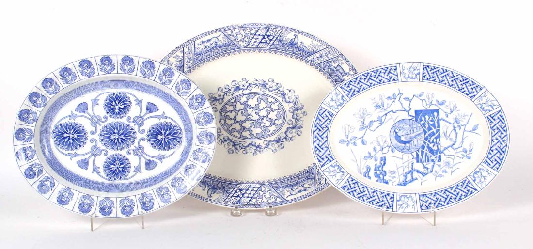 WEDGWOOD TRANFERWARE OVAL PLATTER (1 of 9)