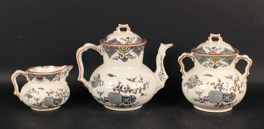 FURNIVAL PORCELAIN TEA SERVICE (1 of 8)