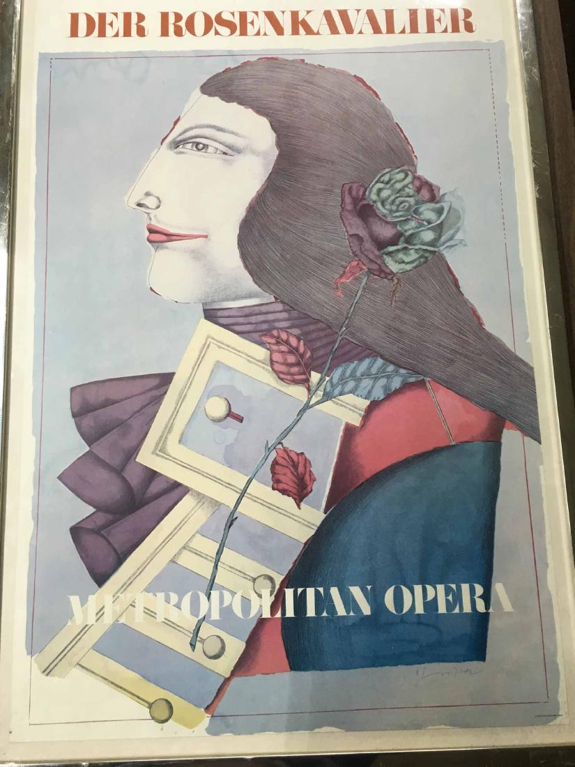 DER ROSENKAVALIER METROPOLITAN OPERA POSTER (1 of 1)