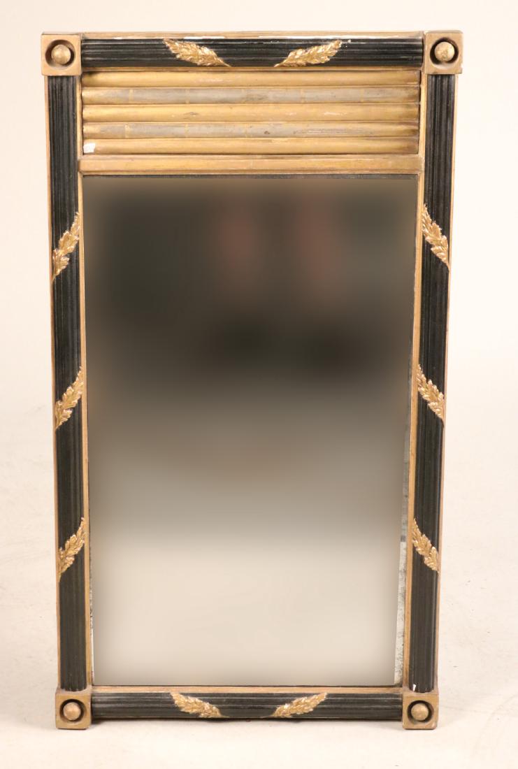 PARCEL GILT AND EBONIZED PIER MIRROR (1 of 6)