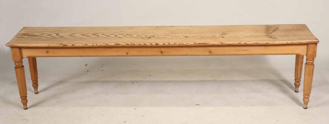 English Pine Long Bench (1 of 5)