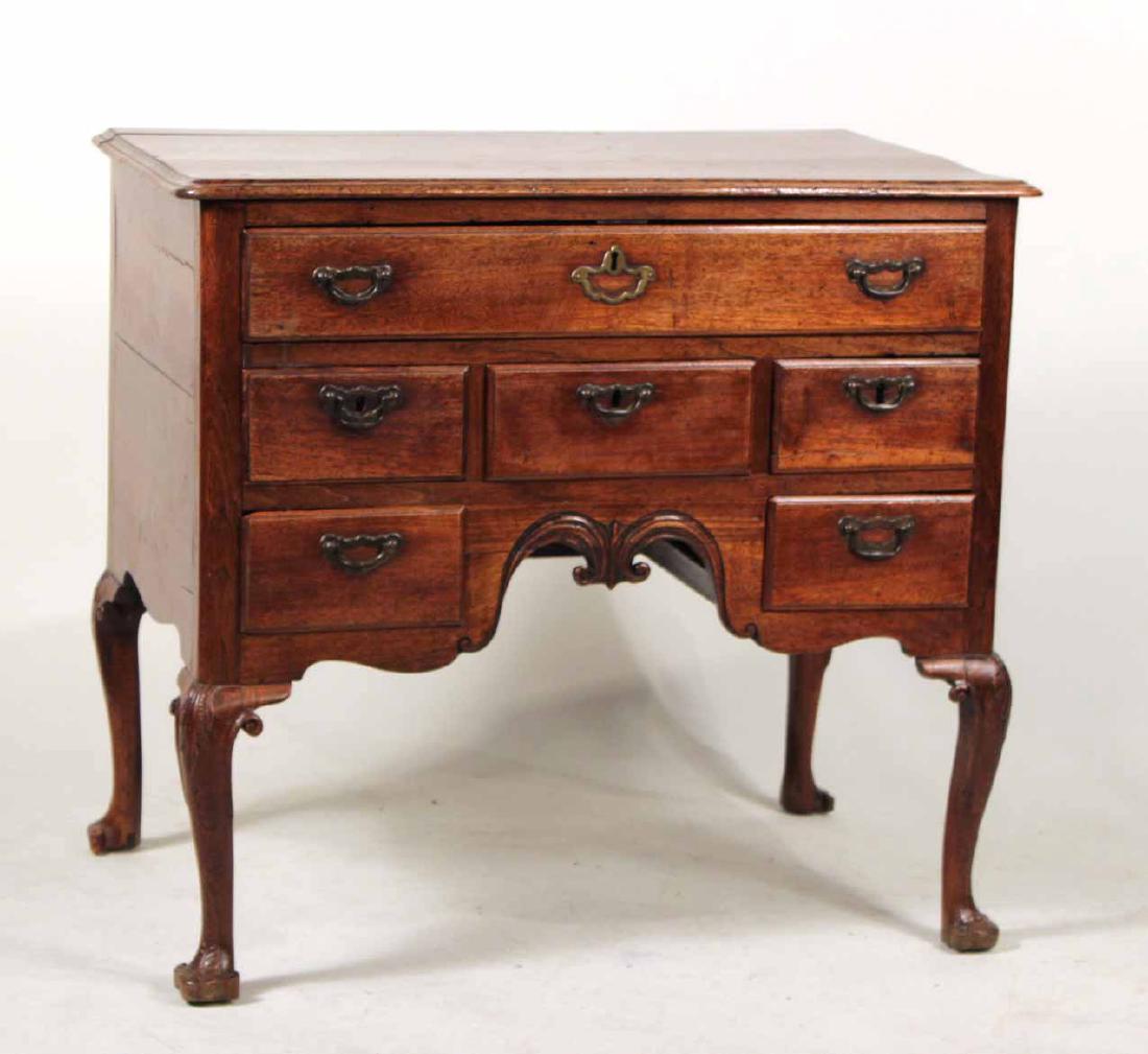 George II Walnut Lowboy (1 of 10)