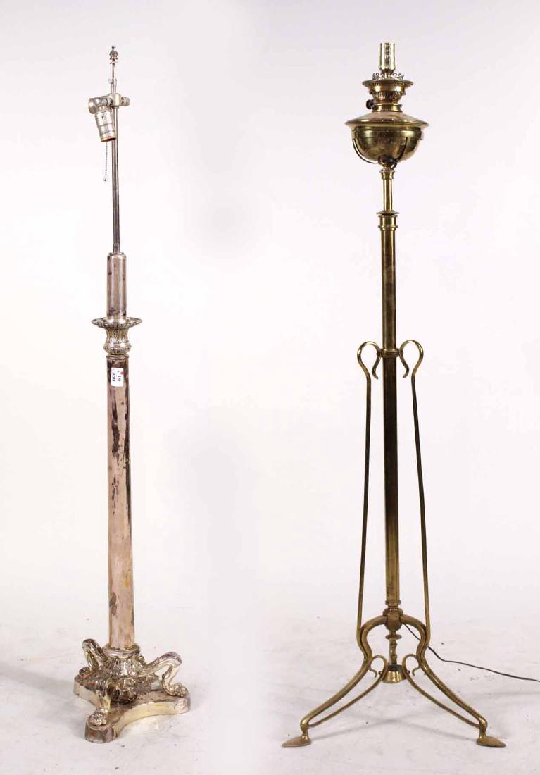 Brass Tripod Oil Lamp (1 of 7)