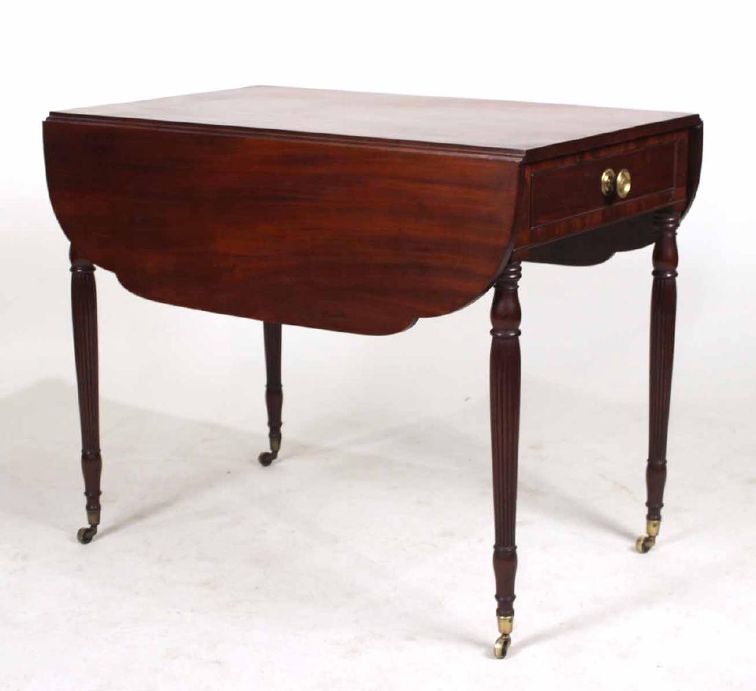 Federal Mahogany Drop Leaf Pembroke Table (1 of 6)