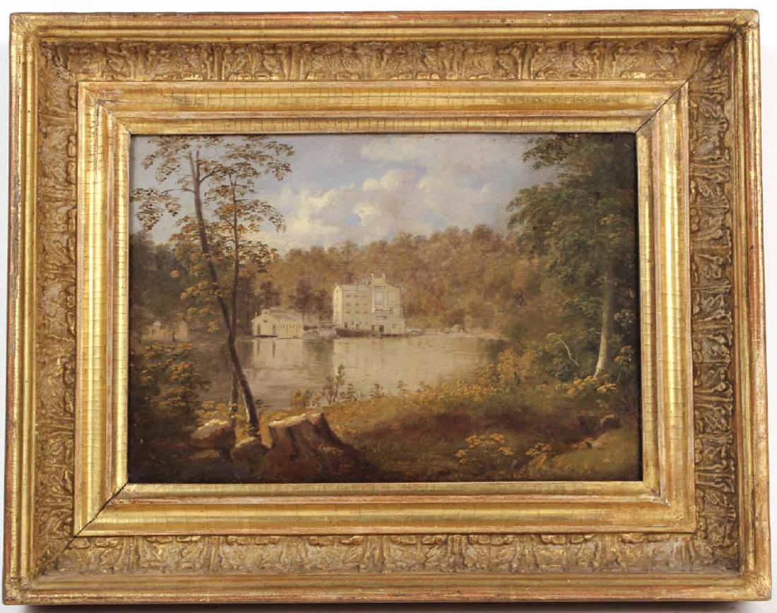 Oil on Board "Gilpin's Mill on the Brandywine" (1 of 8)