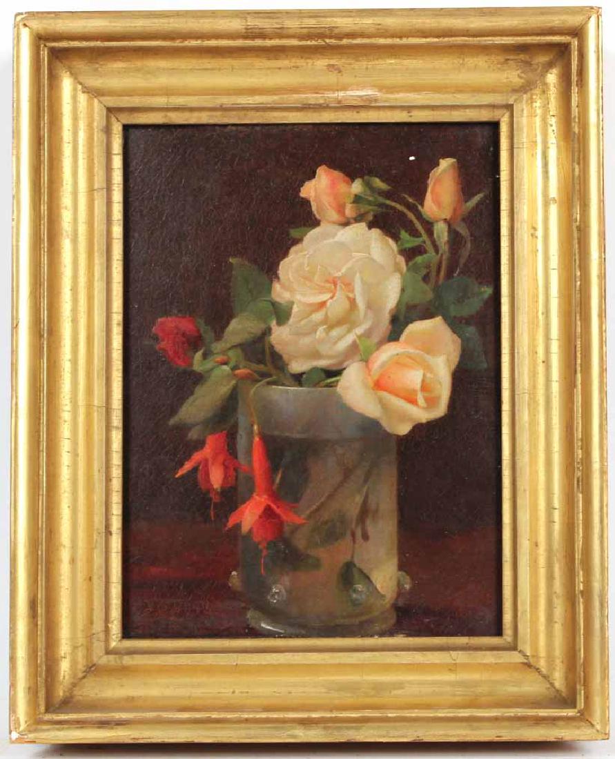 Oil on Board Still Life, George Cochran Lambdin (1 of 7)