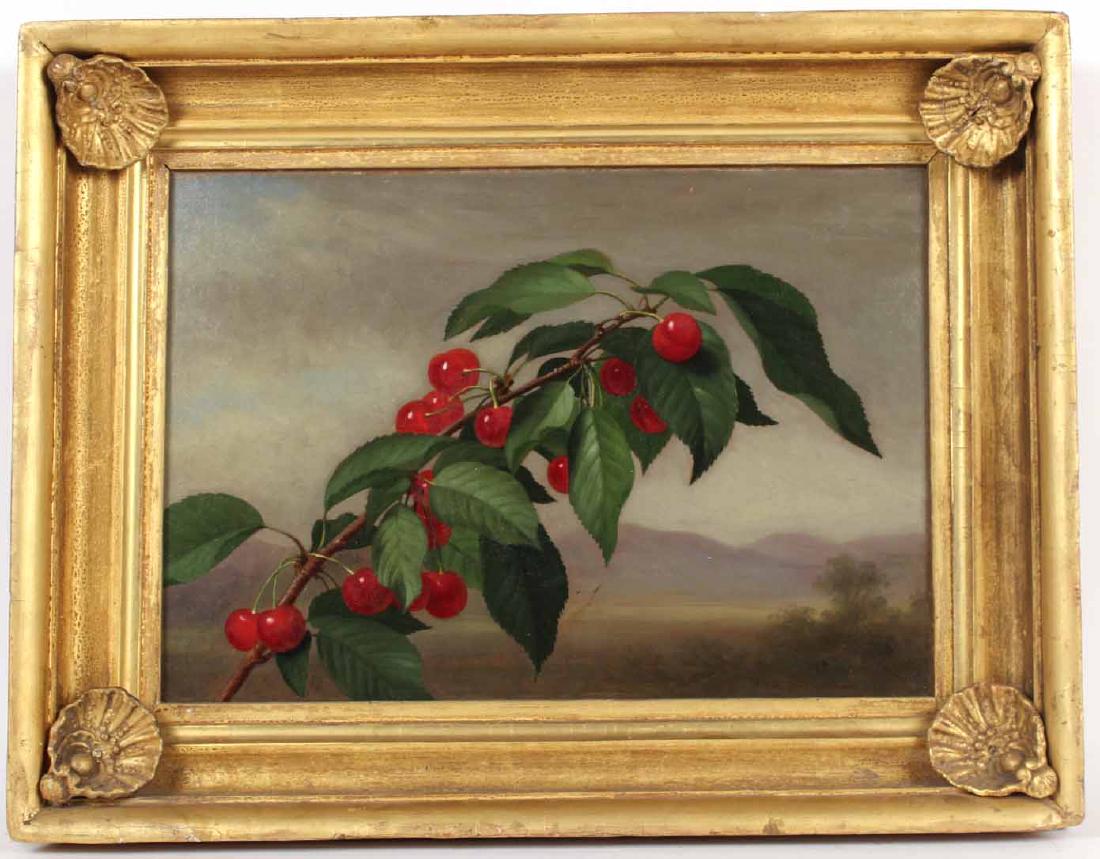 Oil on Canvas, Cherries, George Henry Hall (1 of 6)
