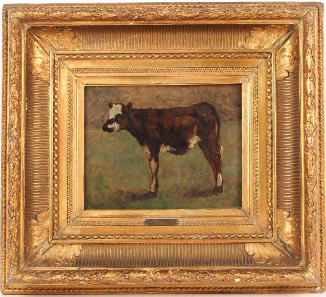 Oil on Board, Calf, Rosa Bonheur (1 of 8)