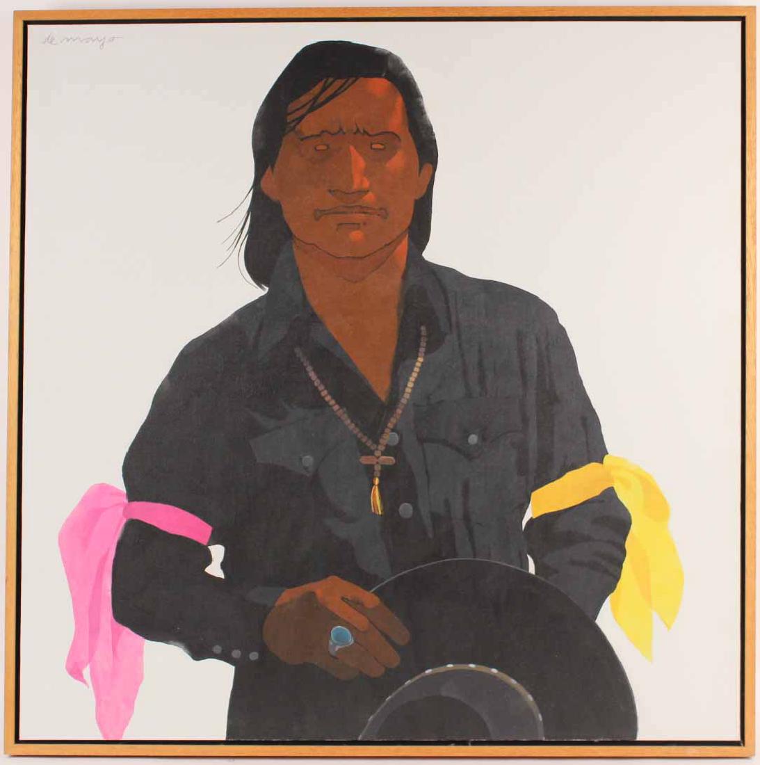 Oil on Canvas, Louis De Mayo, Native American (1 of 7)