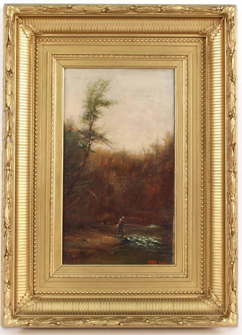 Oil on Canvas, Fisherman, Dwight Williams (1 of 7)