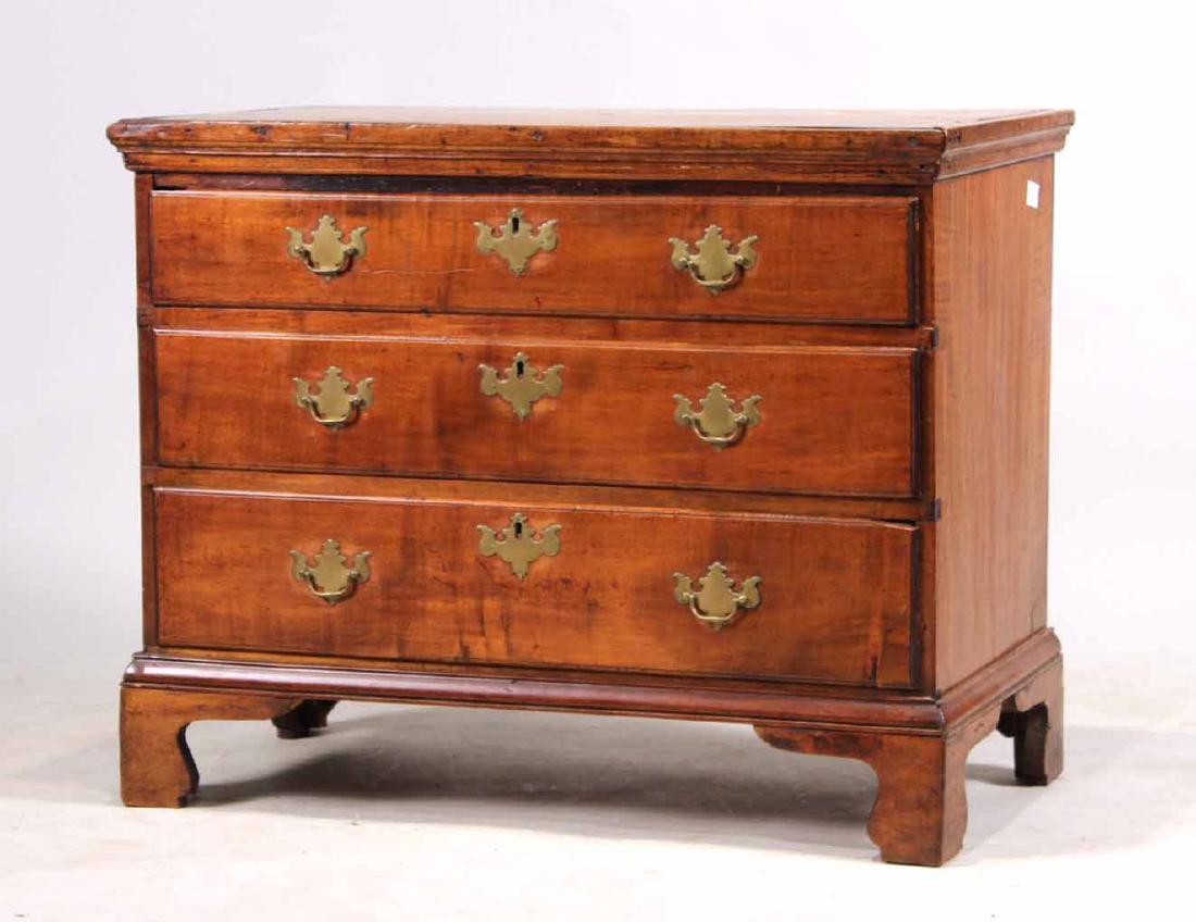 Chippendale Maple Chest of Drawers (1 of 7)