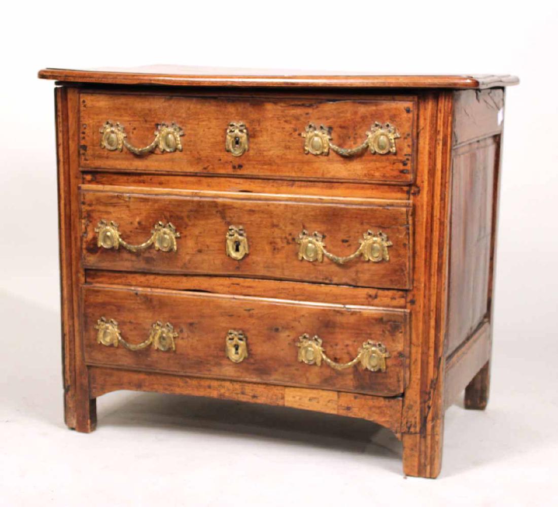 Regency Walnut Petite Commode (1 of 5)